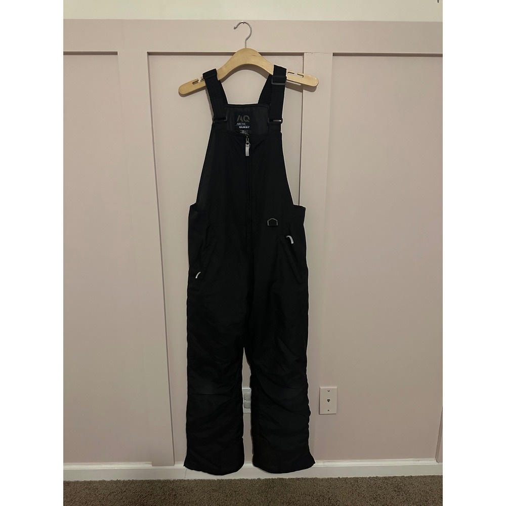 Arctic Quest Womens Black Insulated Snow Bib Overalls Ski Pants QLB9055 Medium